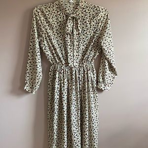 Women Cute flowy mid-long floral dress